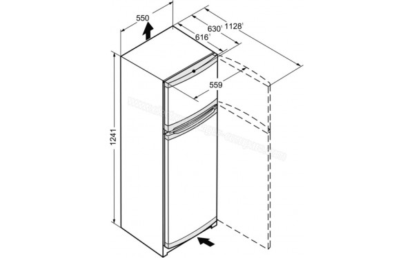 LIEBHERR CTPe211-26 - Dimensions