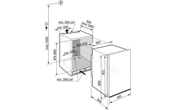 LIEBHERR DRe3900-22 - Dimensions