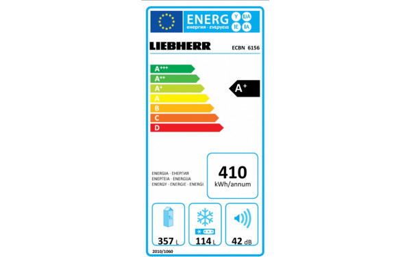 LIEBHERR ECBN 6156-22 - &Eacute;tiquette &eacute;nergie