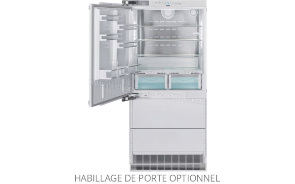 LIEBHERR ECBN6156G-23 - Vue de l'int&eacute;rieur partie r&eacute;frig&eacute;rateur