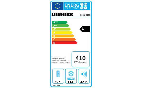 LIEBHERR ECBN 6156G-2 - &Eacute;tiquette &eacute;nergie