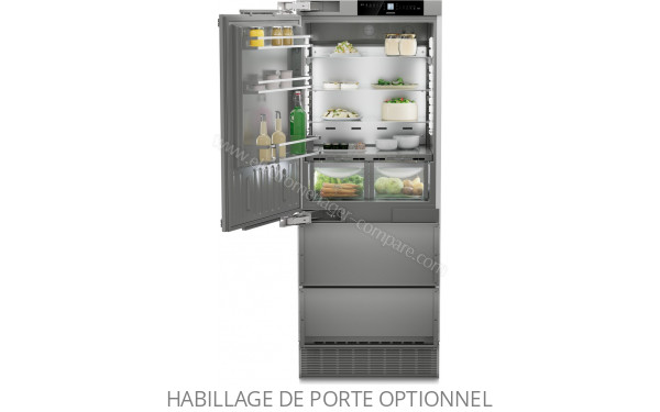 LIEBHERR ECBNe7871-20 - Vue de l'int&eacute;rieur partie r&eacute;frig&eacute;rateur