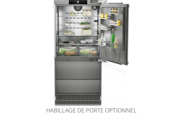 LIEBHERR ECBNe8870-20 - Vue de l'int&eacute;rieur partie r&eacute;frig&eacute;rateur