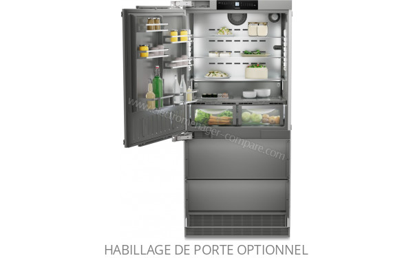 LIEBHERR ECBNe8871 - Vue de l'int&eacute;rieur partie r&eacute;frig&eacute;rateur