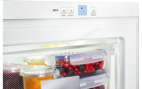 LIEBHERR G 5145 - Vue des commandes (cr&eacute;dit : Darty)