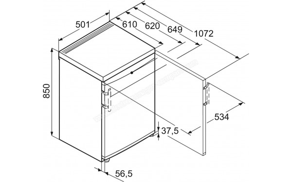 LIEBHERR GK215-22 - Dimensions