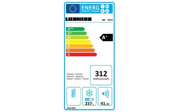 LIEBHERR GN 3023-22 - &Eacute;tiquette &eacute;nergie