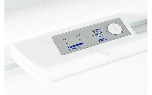 LIEBHERR GT 3622 - Vue des commandes (cr&eacute;dit : Darty)