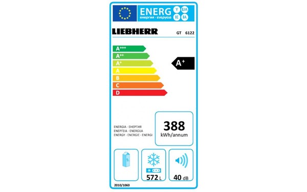 LIEBHERR GT 6122-21 - &Eacute;tiquette &eacute;nergie