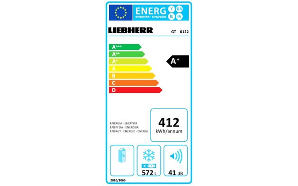LIEBHERR GT 6122 - &Eacute;tiquette &eacute;nergie