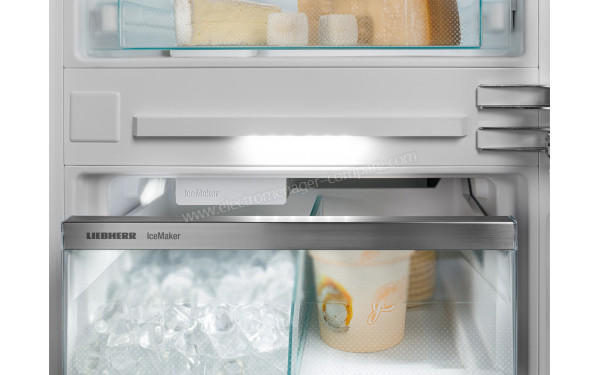 LIEBHERR ICBNd5163-20 - Tiroirs partie cong&eacute;lateur (cr&eacute;dit : Darty)