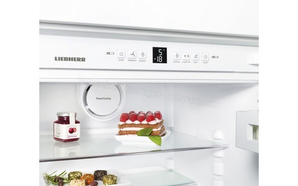 LIEBHERR ICS 3334 - Vue des commandes