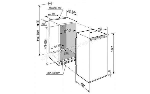 LIEBHERR IKBP 2964-20 - Sch&eacute;ma technique