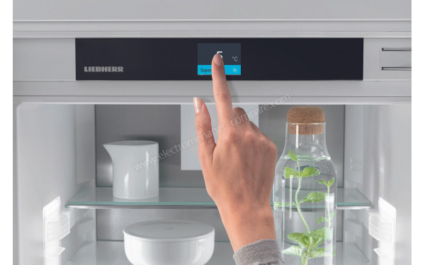 LIEBHERR IRBdi5151-20 - Panneau de commandes (cr&eacute;dit : Darty)