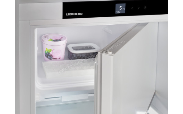 LIEBHERR IRD4121-20 - Vue de l'int&eacute;rieur partie cong&eacute;lateur