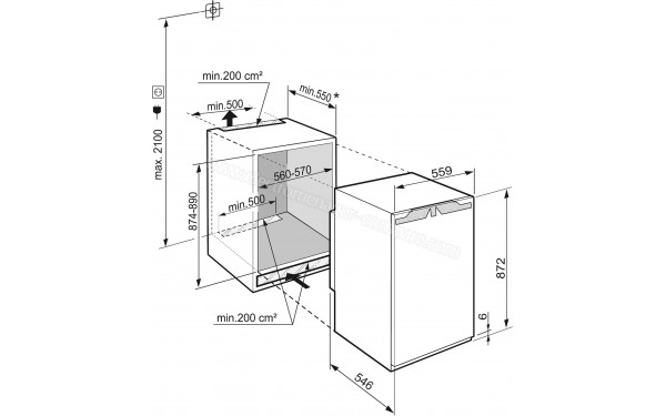 LIEBHERR IRf3900-20 - Dimensions