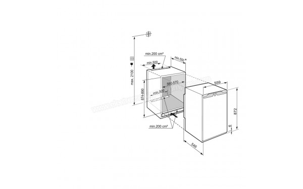 LIEBHERR IRf 3901 - Dimensions