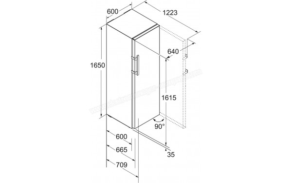 LIEBHERR K 3730-20 - Sch&eacute;ma technique