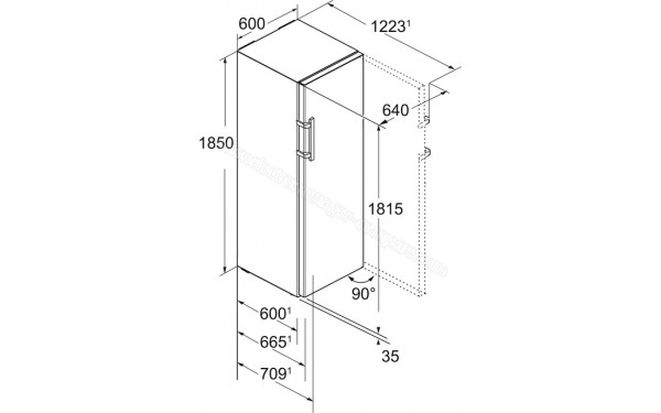 LIEBHERR K 4330-20 - Sch&eacute;ma technique