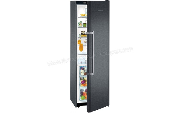 LIEBHERR KBbs 4260 - Vue de l'int&eacute;rieur porte entrouverte (cr&eacute;dit : Boulanger)