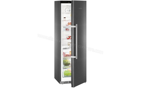 LIEBHERR KBbs 4350 - Vue 3/4 gauche porte entrouverte