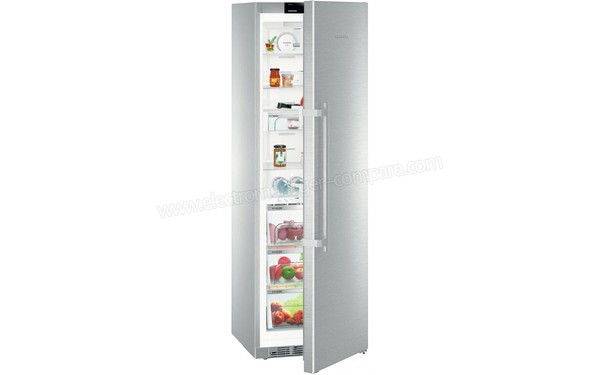 LIEBHERR KBes 4350 - Vue 3/4 gauche porte entrouverte