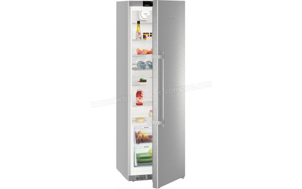 LIEBHERR Kef 4330-20 - Vue 3/4 gauche porte ouverte