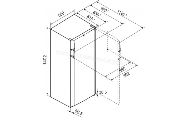LIEBHERR KPe290-26 - Dimensions