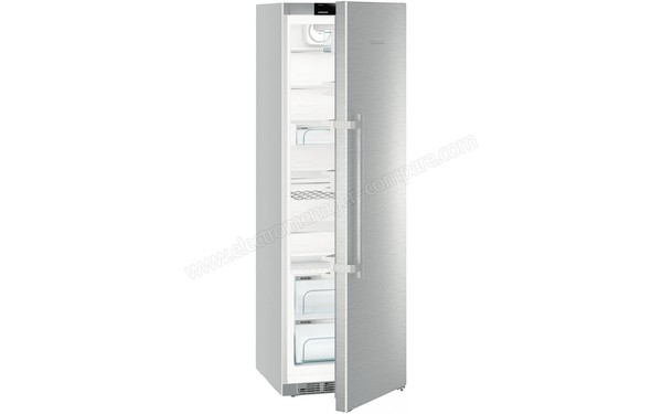 LIEBHERR KPef 4350 - Vue 3/4 gauche vide, porte entrouverte