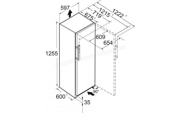 LIEBHERR RBa 4250-20 - Dimensions