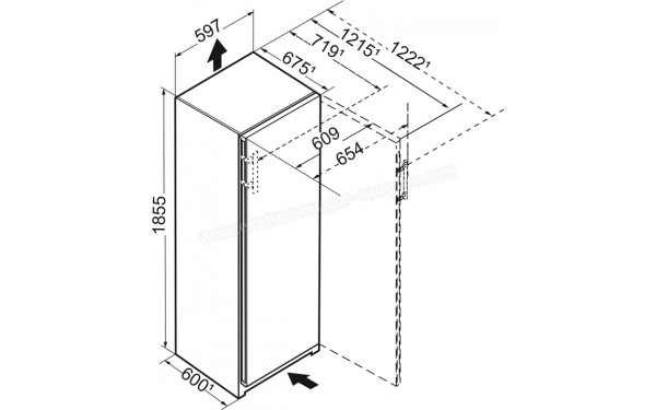LIEBHERR RBbsc 5250-20 - Dimensions