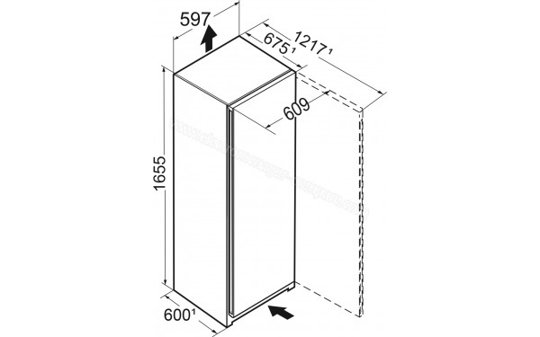 LIEBHERR Rsfd 5000-22 - Dimensions
