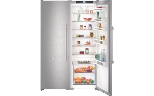 LIEBHERR SBSef 7242-21 - Partie r&eacute;frig&eacute;ration (cr&eacute;dit : Boulanger)