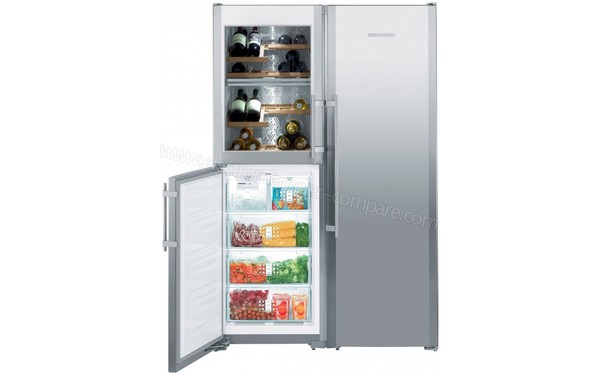 LIEBHERR SBSES 7165B - Vue de l'int&eacute;rieur du cong&eacute;lateur (cr&eacute;dit : Boulanger)