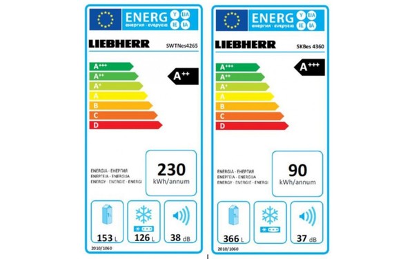 LIEBHERR SBSes 8486-20 - &Eacute;tiquette &eacute;nergie