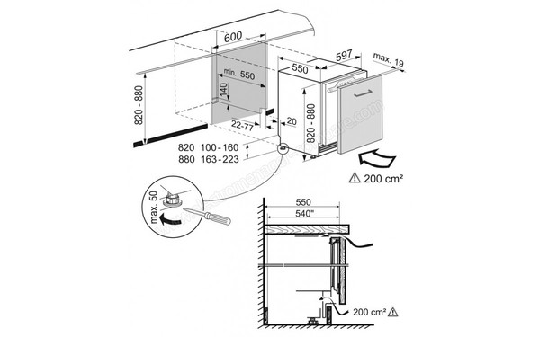 LIEBHERR SUIG 1514-20 - Sch&eacute;ma technique