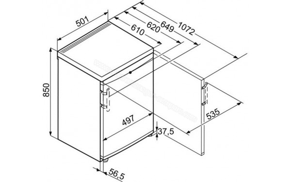 LIEBHERR T1400-21 - Dimensions