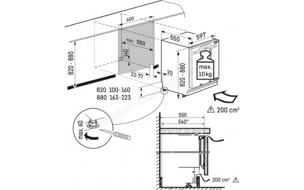 LIEBHERR UIK 1510-26 - Dimensions