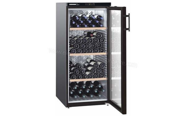 LIEBHERR WKb 3212 - Vue 3/4 gauche avec porte ouverte