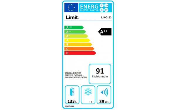 LIMIT LIKO133 - &Eacute;tiquette &eacute;nergie