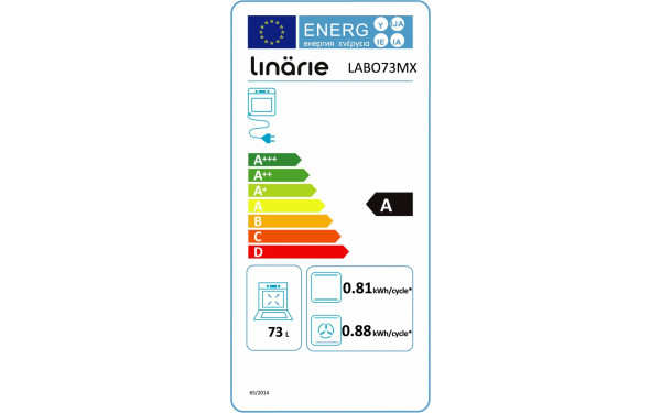LINARIE LABO73MX - &Eacute;tiquette &eacute;nergie