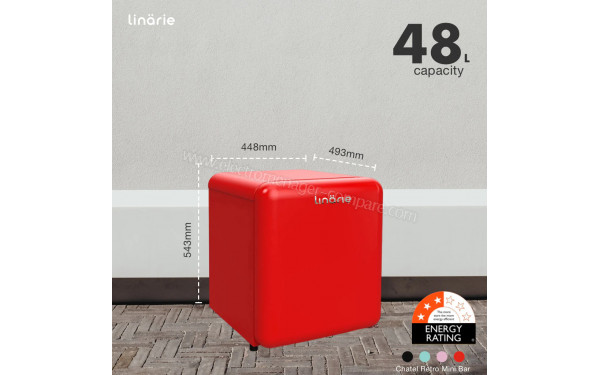 LINARIE LK48MBRED - Dimensions