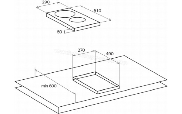 LINKE LKDV3MT - Panneau de commandes