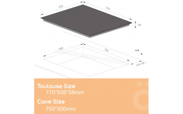 LINARIE LS80I2F1Z - Dimensions