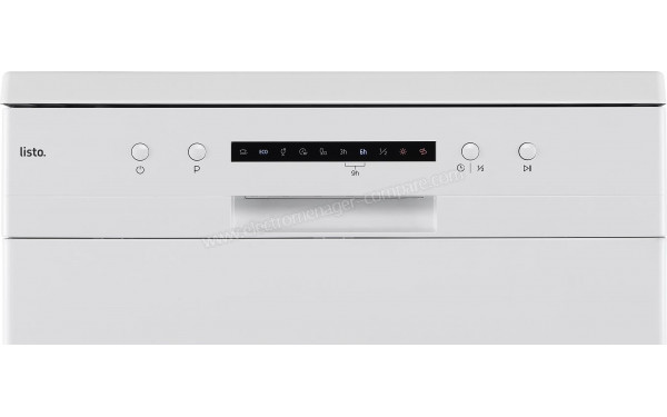 LISTO LLV44DW - Panneau de commandes