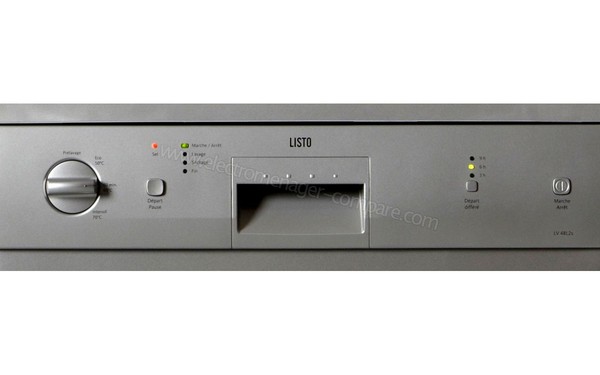 LISTO LV 48L2s - Panneau de commandes (cr&eacute;dit : Boulanger)