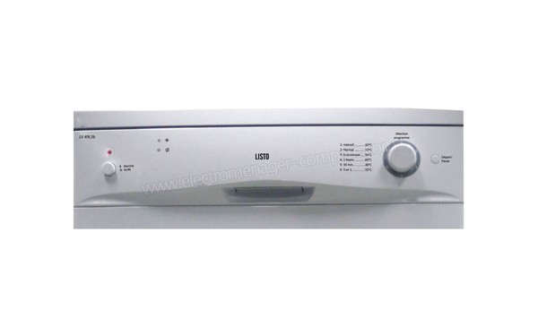 LISTO LV 49L3b - Panneau de commandes