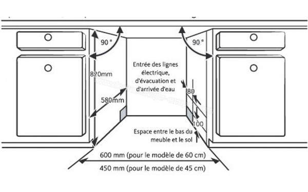 LISTO LVI47 L2f - Dimensions