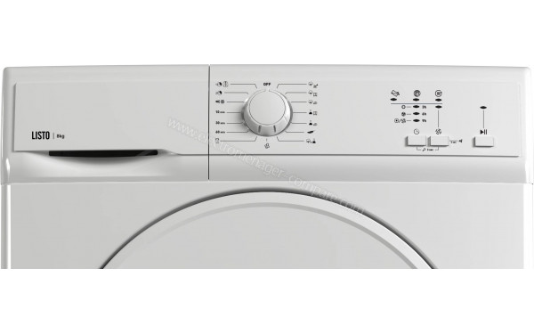 LISTO SLC8-L2b - Panneau de commandes