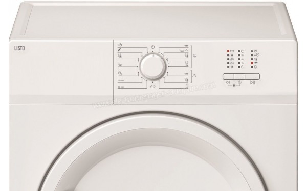 LISTO SLE7-L1b - Panneau de commandes (cr&eacute;dit : Boulanger)